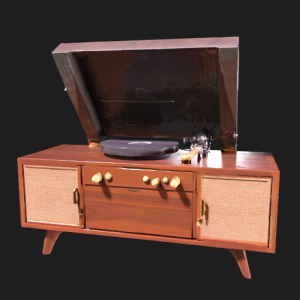 Vintage Vinyl Console
