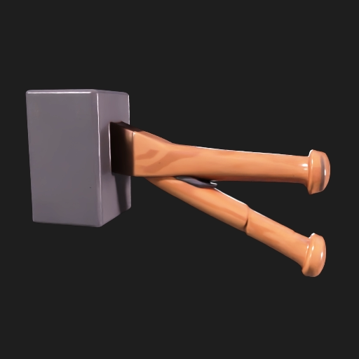 Pixel Forged Hammer